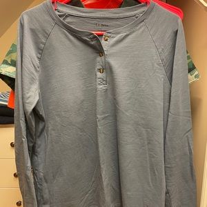 Women’s L.L. Bean Henley size M